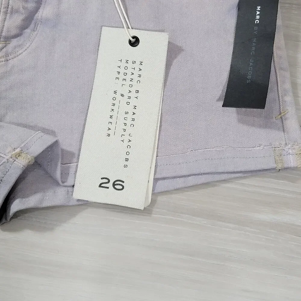 Marc By Marc Jacobs Shorts Women's 26 Pale Lavender New